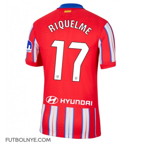 Camiseta Atletico Madrid Rodrigo Riquelme #17 Primera Equipación 2024-25 manga corta